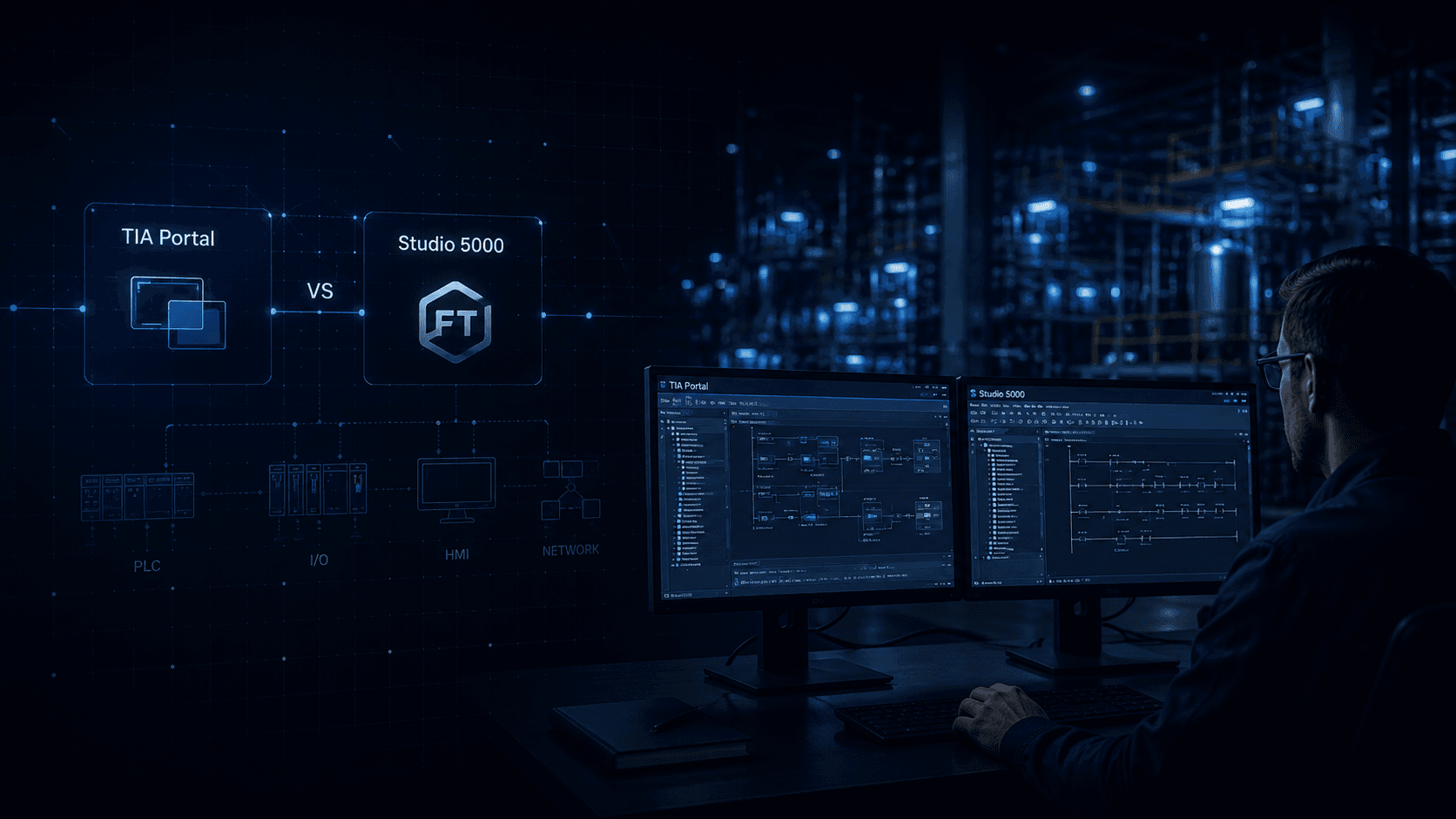 TIA Portal vs Studio 5000: guía para elegir tu plataforma